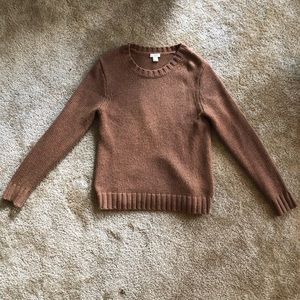 Brown J. Crew Sweater